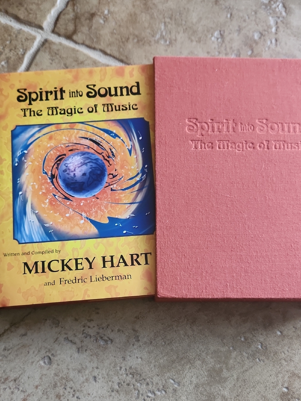 'Spirit into Sound: The Magic of Music' Coral Signed Hardcover Art Book